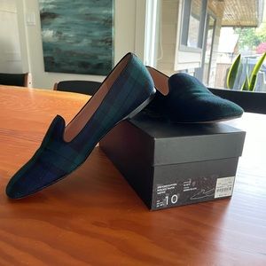 JCrew Smoking Slippers sz10